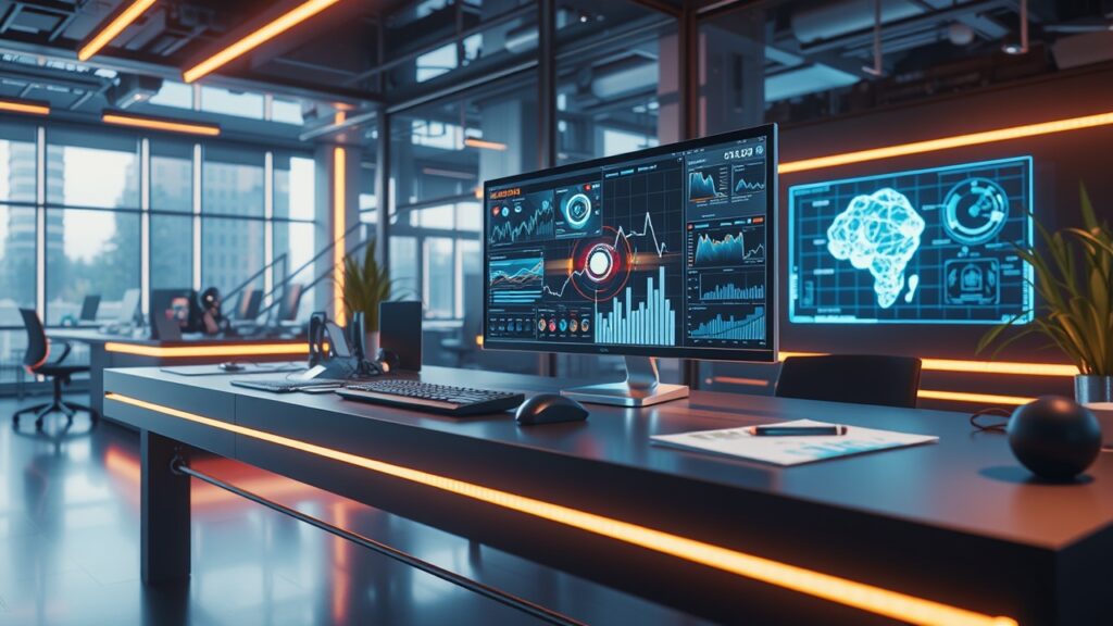 Inteligência Artificial Generativa - Escritório Futurista