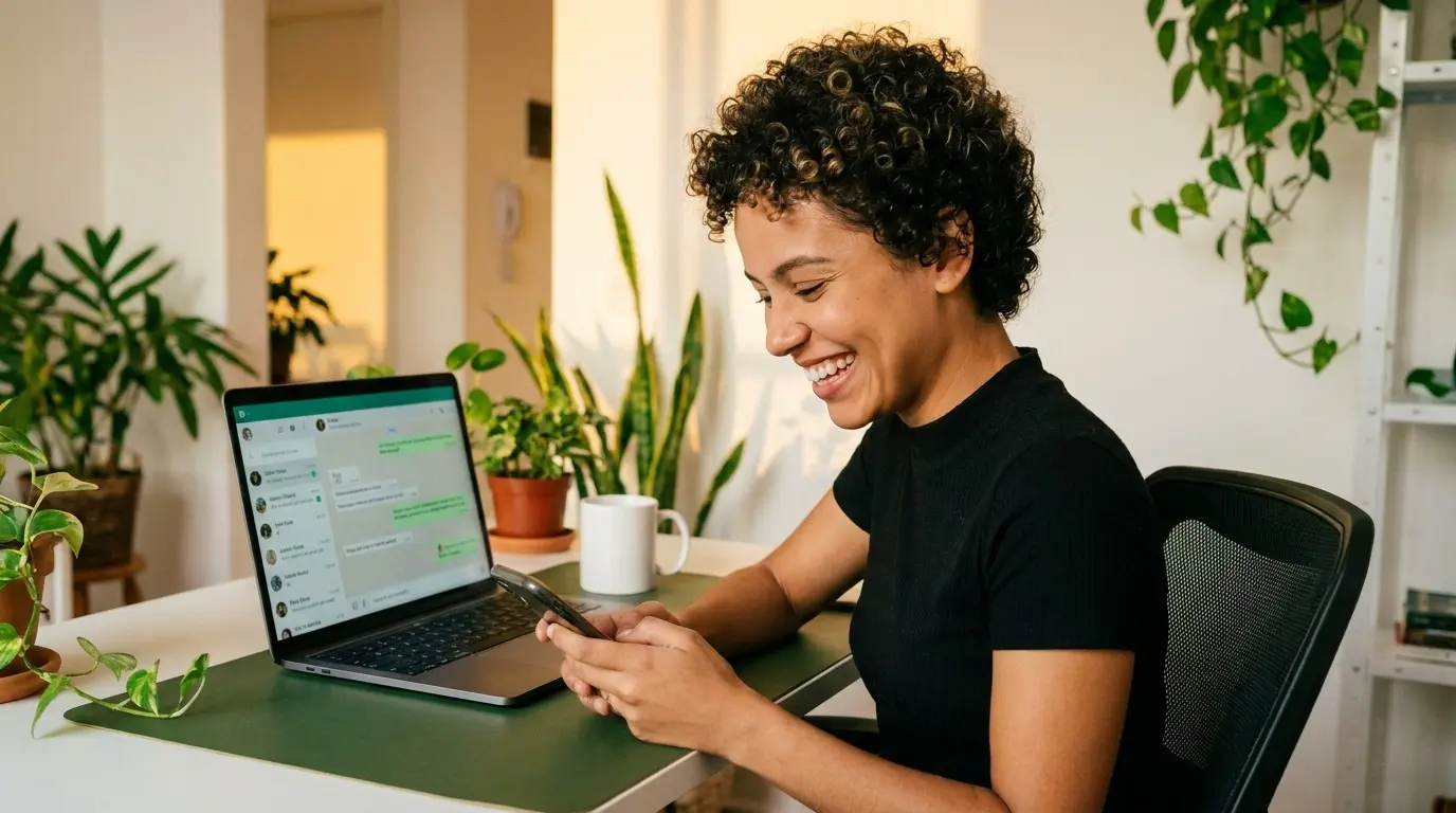 Prompt para prospecção de clientes via WhatsApp gerado no ChatGPT