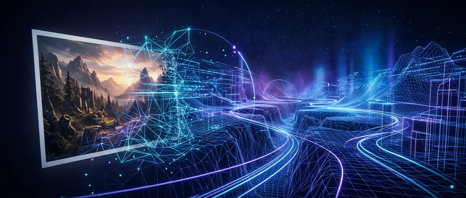 World Labs Atlas transforma imagem em mundo 3D navegável com inteligência espacial